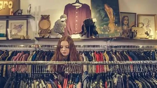 Thrift Store Shopping